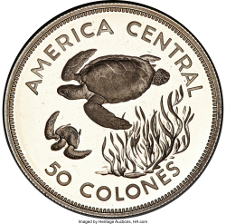 Image #1 of 50 Colones 1974 - Conservation