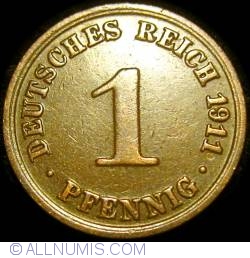1 Pfennig 1911 A