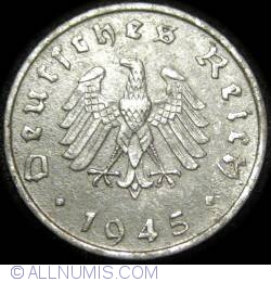 Image #2 of 10 Reichspfennig 1945 F