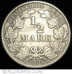 1/2 Mark 1906 J