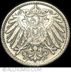 Image #2 of 5 Pfennig 1907 F