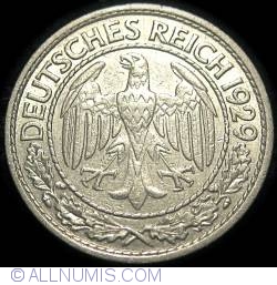 50 Reichspfennig 1929 A