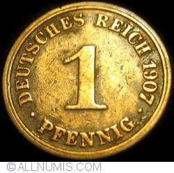 Image #1 of 1 Pfennig 1907 J