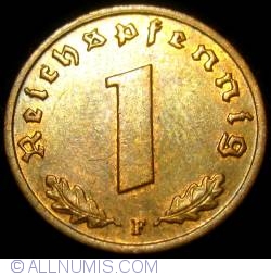 Image #1 of 1 Reichspfennig 1937 F