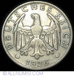 2 Reichsmark 1926 E