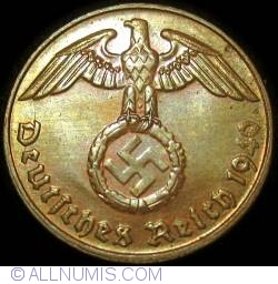 Image #2 of 2 Reichspfennig 1940 G
