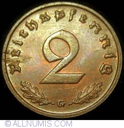 2 Reichspfennig 1940 G