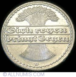 Image #2 of 50 Pfennig 1919 D