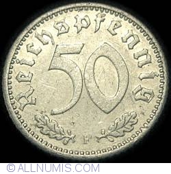 Image #1 of 50 Reichspfennig 1935 F