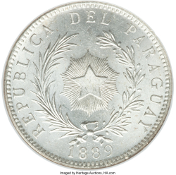 1 Peso 1889