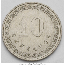 Image #1 of 10 Centavos 1908