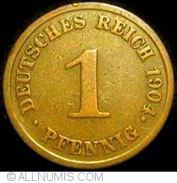 Image #1 of 1 Pfennig 1904 J