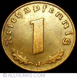Image #1 of 1 Reichspfennig 1938 J
