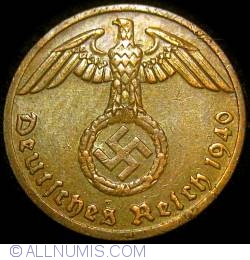 Image #2 of 1 Reichspfennig 1940 F