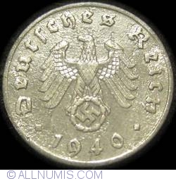 Image #2 of 1 Reichspfennig 1940 J