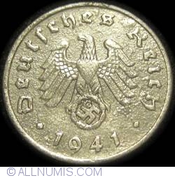 Image #2 of 1 Reichspfennig 1941 E