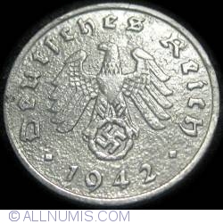 Image #2 of 1 Reichspfennig 1942 A