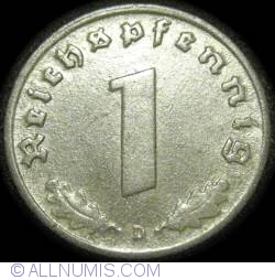 Image #1 of 1 Reichspfennig 1942 D