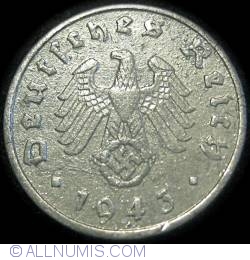 Image #2 of 1 Reichspfennig 1943 A
