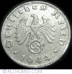 Image #2 of 1 Reichspfennig 1944 B