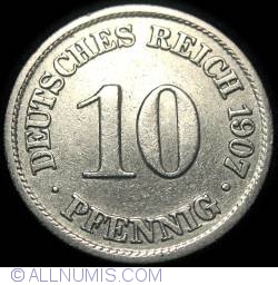 Image #1 of 10 Pfennig 1907 A