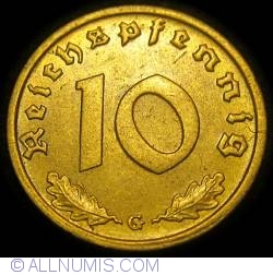 Image #1 of 10 Reichspfennig 1939 G