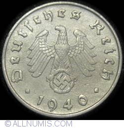 Image #2 of 10 Reichspfennig 1940 E