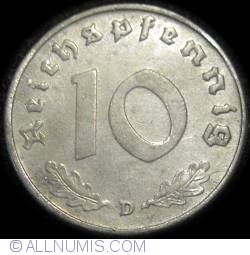 Image #1 of 10 Reichspfennig 1941 D
