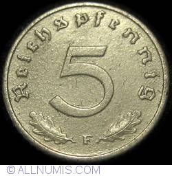 Image #1 of 5 Reichspfennig 1942 F