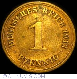 Image #1 of 1 Pfennig 1913 F
