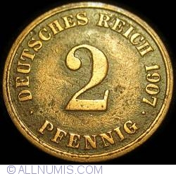2 Pfennig 1907 E