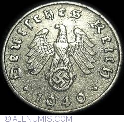 Image #2 of 5 Reichspfennig 1940 G