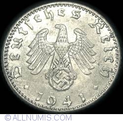 Image #2 of 50 Reichspfennig 1941 A