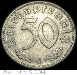 50 Reichspfennig 1942 G