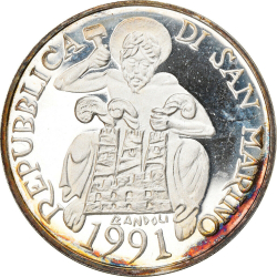 Image #1 of [PROOF] 500 Lire 1991 R