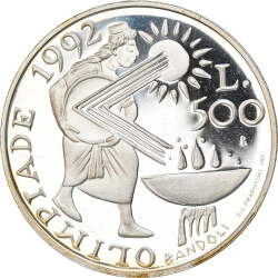 Image #2 of [PROOF] 500 Lire 1991 R