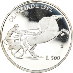Image #1 of [PROOF] 500 Lire 1992 R