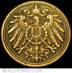 1 Pfennig 1908 E