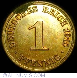 1 Pfennig 1910 A