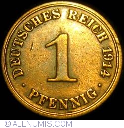 Image #1 of 1 Pfennig 1914 A