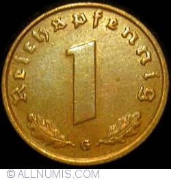 Image #1 of 1 Reichspfennig 1938 G