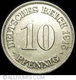 10 Pfennig 1915 A