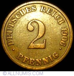 2 Pfennig 1906 J