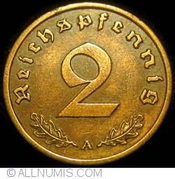 Image #1 of 2 Reichspfennig 1939 A