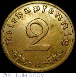 2 Reichspfennig 1939 E