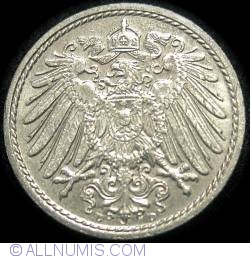 5 Pfennig 1904 D