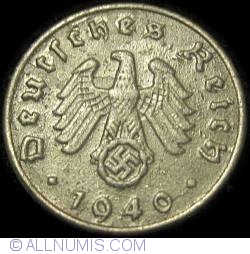Image #2 of 5 Reichspfennig 1940 A
