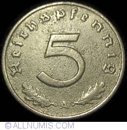 5 Reichspfennig 1940 A