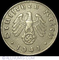 Image #2 of 5 Reichspfennig 1941 E