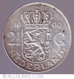 Image #1 of 2 1/2 Gulden 1960
